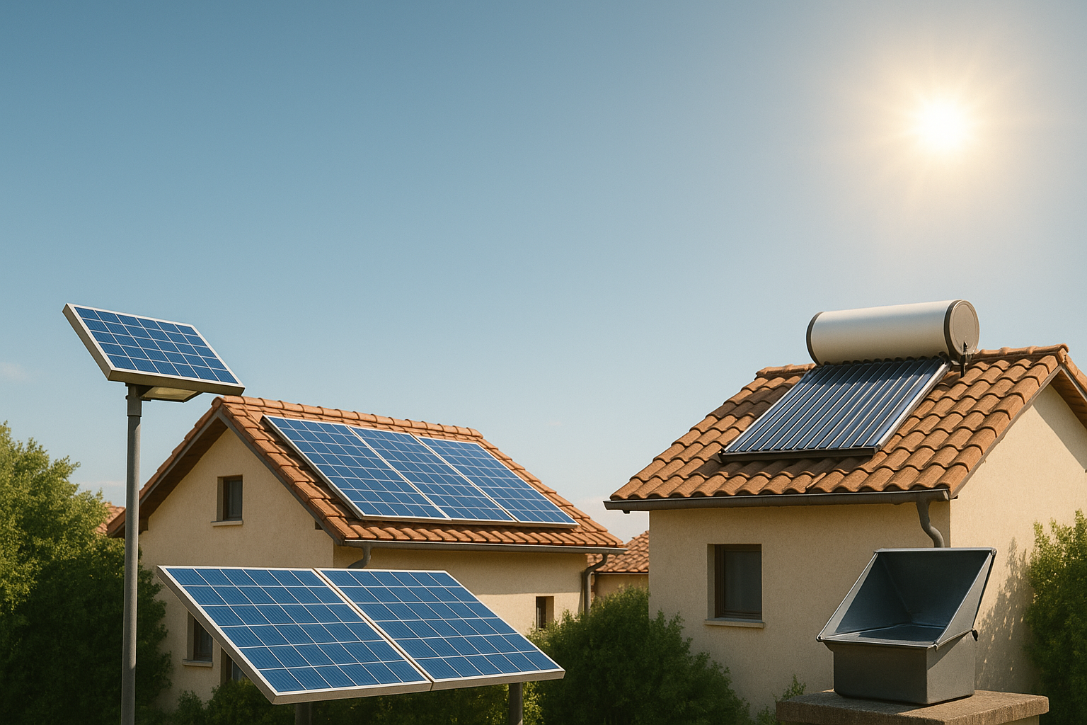 most popular uses of solar energy in daily life
